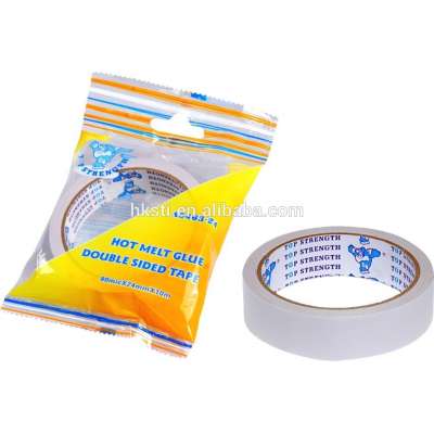 Silver Talent Factory Price Double Sided Tape with Hot Melt Glue