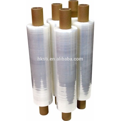 transparent moisture proof plastic polyethylene stretch film jumbo roll silver talent