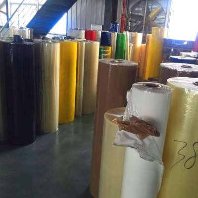 Colorful bopp tape jumbo roll in high quality